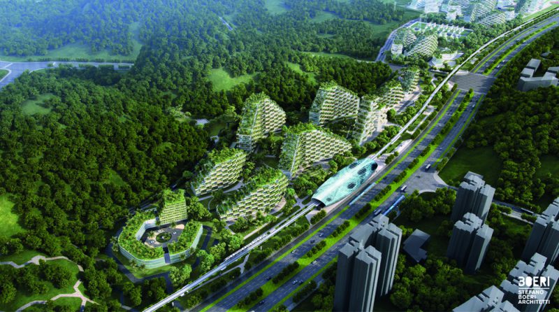Liuzhou Forest City, la 'ciudad bosque' de Stefano Boeri Architetti