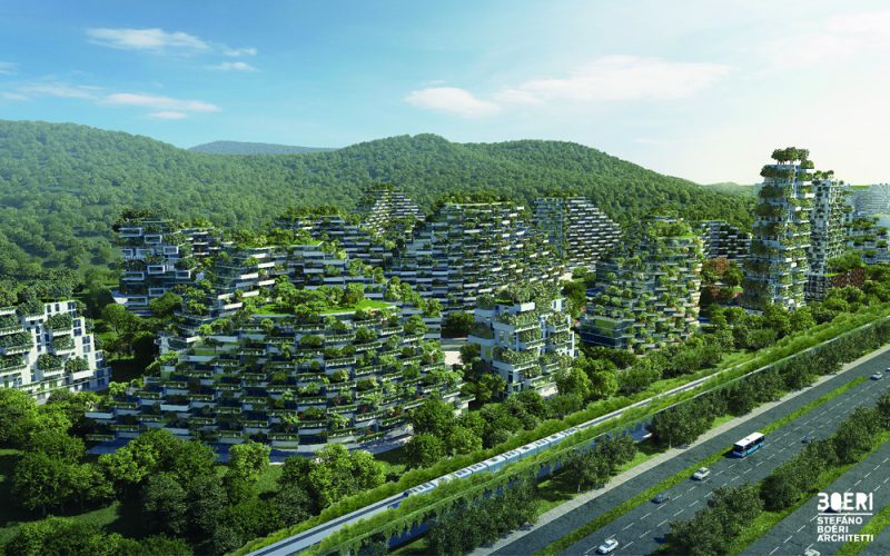 Liuzhou Forest City, la 'ciudad bosque' de Stefano Boeri Architetti