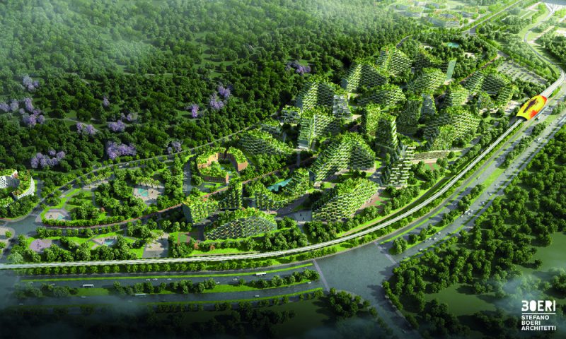 Liuzhou Forest City, la 'ciudad bosque' de Stefano Boeri Architetti