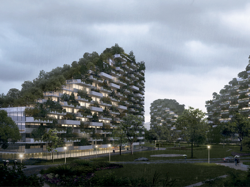 Liuzhou Forest City, de Stefano Boeri Architetti. La primera "ciudad bosque" del mundo