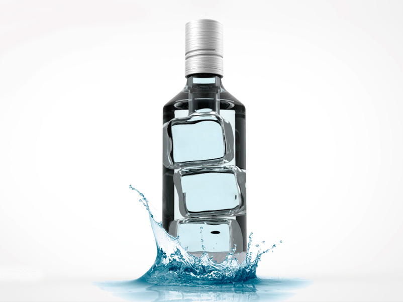ICE Pure Icelandic Water. Primer Premio del concurso MasterGlass de Vidrala.
