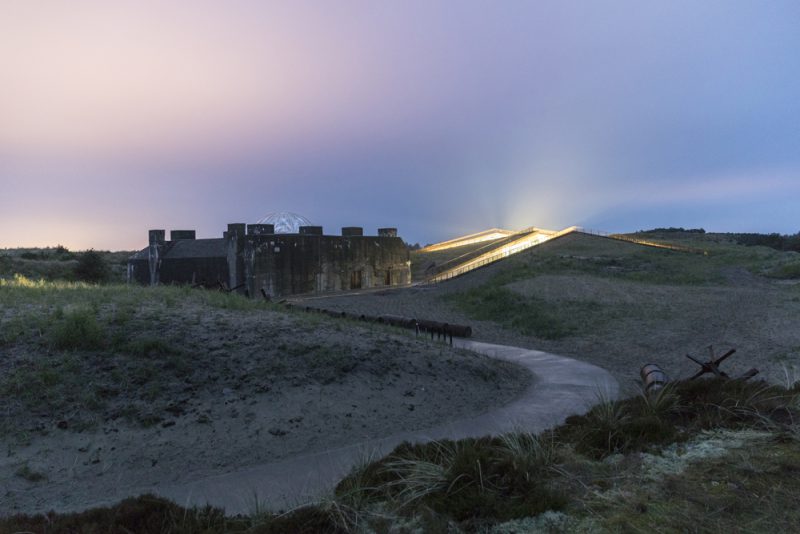 Tirpitz Museum, el “museo invisible” de BIG en Dinamarca. Foto: Laurian Ghinitou.