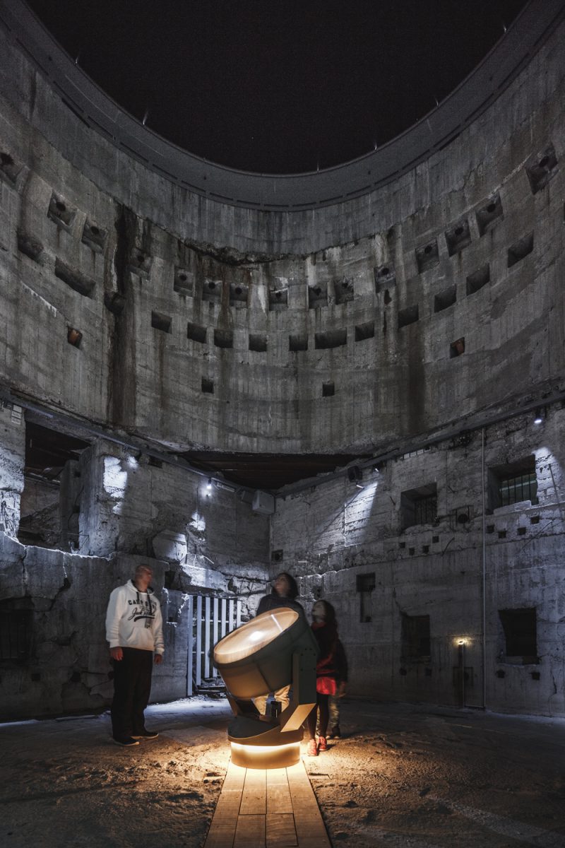 Tirpitz Museum, el “museo invisible” de BIG en Dinamarca. Foto: Rasmus Hjortshoj.