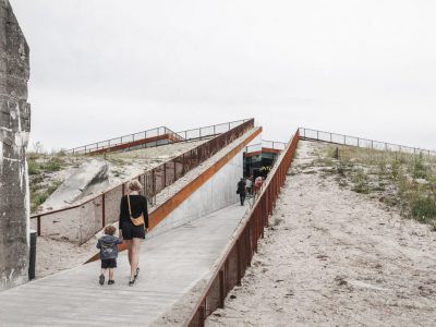 Tirpitz Museum, el “museo invisible” de BIG en Dinamarca. Foto: Rasmus Hjortshoj.