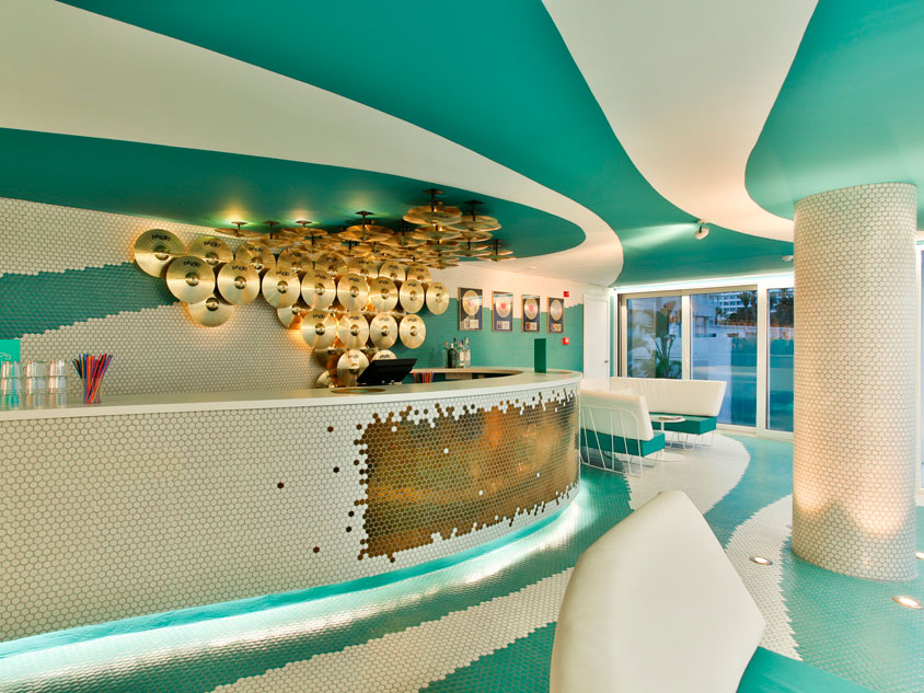 Hotel Santos Dorado Ibiza, de Ilmiodesign. El rock como fuente de inspiración