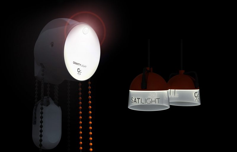 Iluminación sostenible: GravityLight, una lámpara de contrapeso solidaria