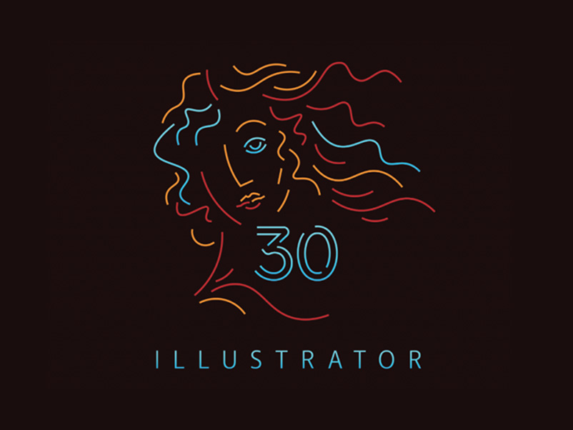 Illustrator cumple 30 años, vector a vector desde 1987