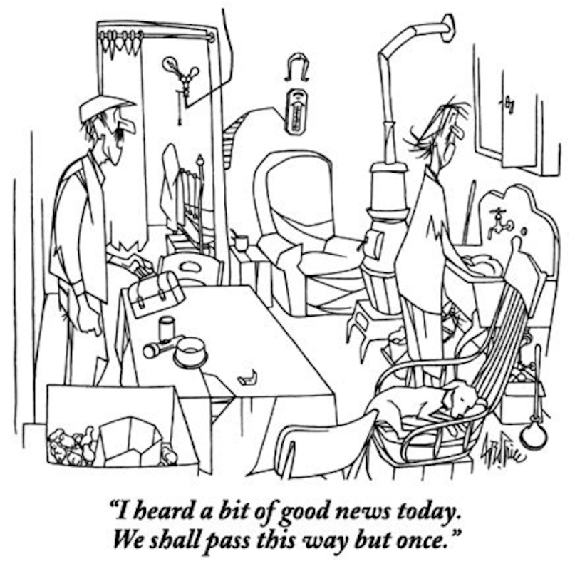 Las viñetas en el ADN de la revista The New Yorker