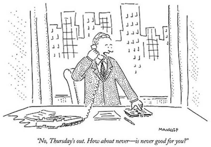Las viñetas en el ADN del periódico The New Yorker