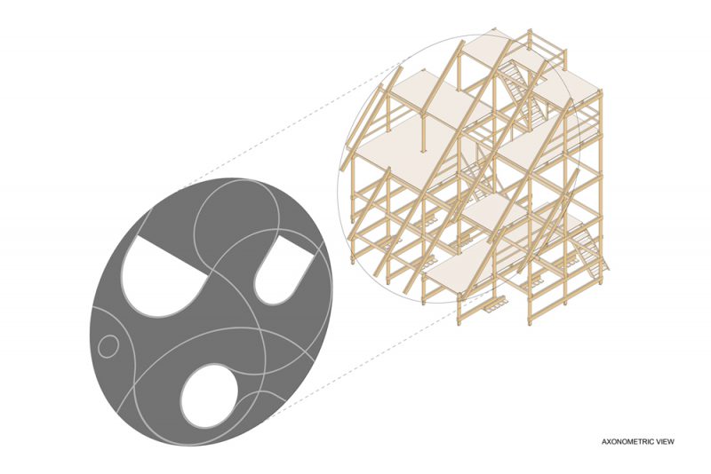 DJA diseña el pabellón del Nature Concert Hall 2017