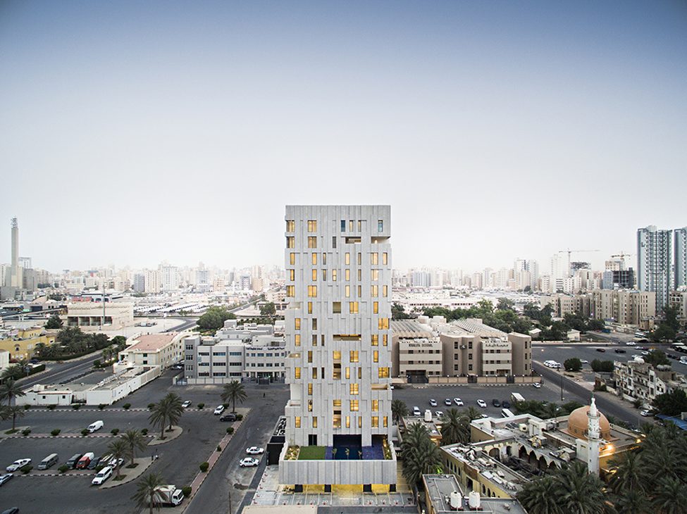 Wind Tower, la nueva vivienda urbana de AGi architects en Kuwait