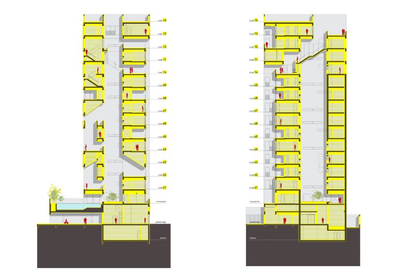 Wind Tower, la nueva vivienda urbana de AGi architects en Kuwait