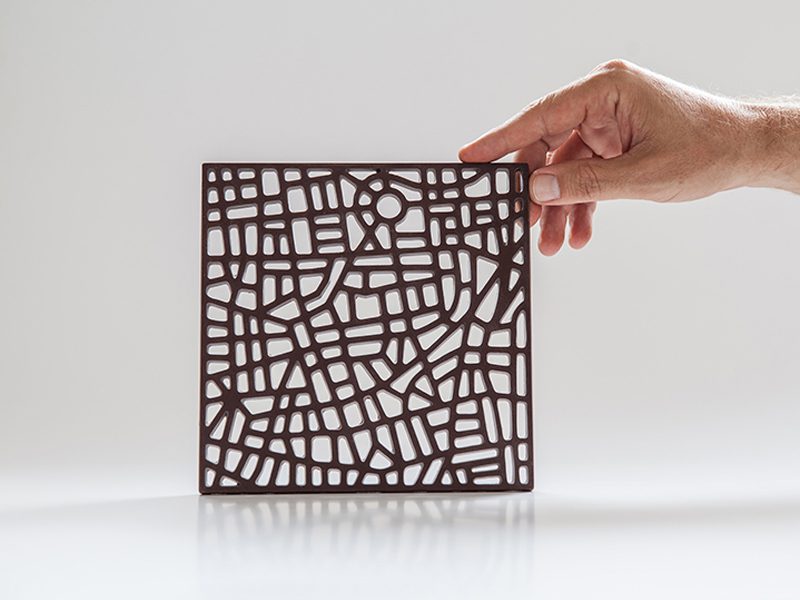 Tamtik, mapas de ciudades diseñados en chocolate