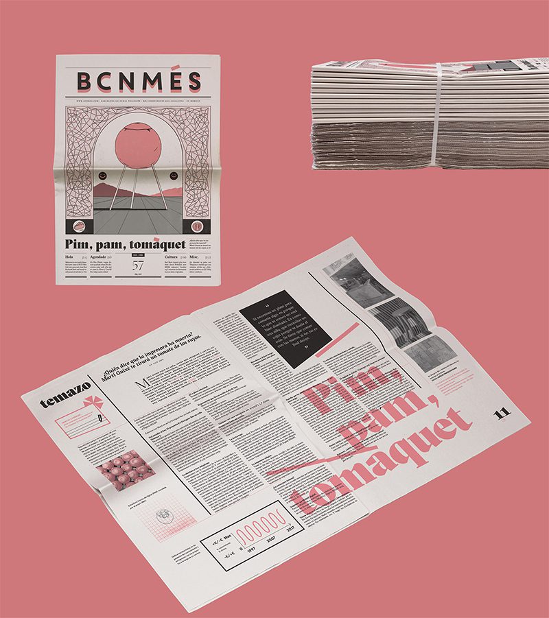 BCN Més, diseño editorial de la mano de Angel Sanz