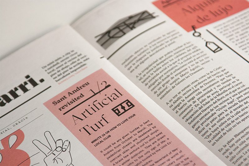 BCN Més, diseño editorial de la mano de Angel Sanz