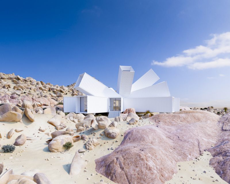 Joshua Tree Residence, la casa-contenedor de Whitaker Studio