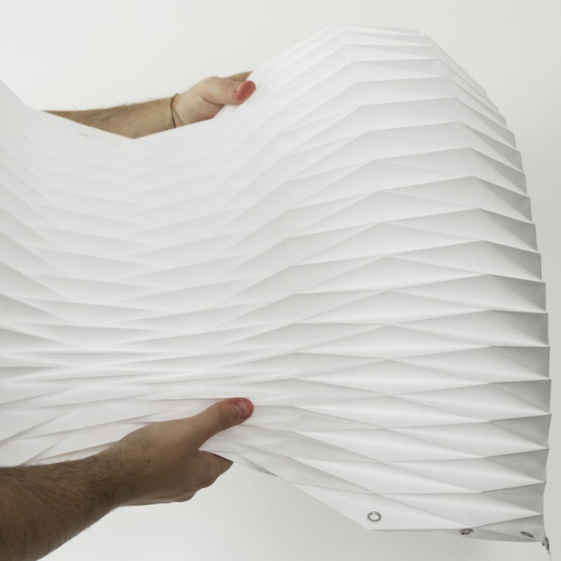 Shiro, origami y ecodiseño en las luminarias de Metrocuadrado Design