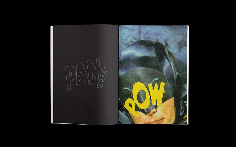 Un homenaje al Batman de Adam West, por el diseñador Nate Tilghman