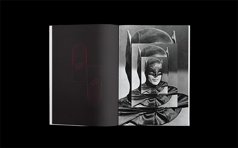 Un homenaje al Batman de Adam West, por el diseñador Nate Tilghman