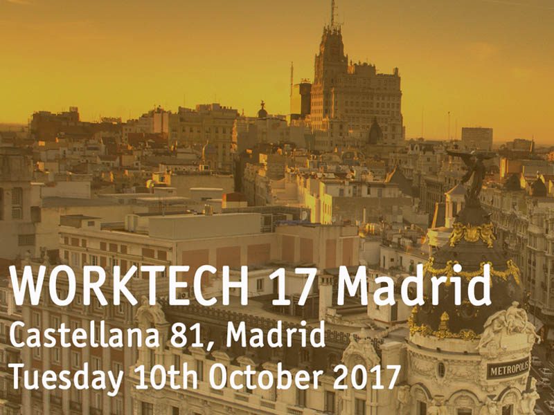 Tendencias y futuro de los espacios de trabajo, en Worktech Madrid