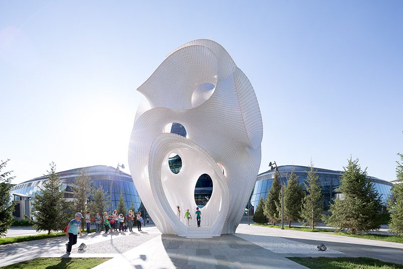 Minima|Maxima, pabellón del estudio Marc Fornes/TheVeryMany