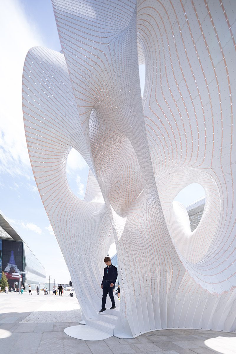 Minima|Maxima, pabellón del estudio Marc Fornes/TheVeryMany