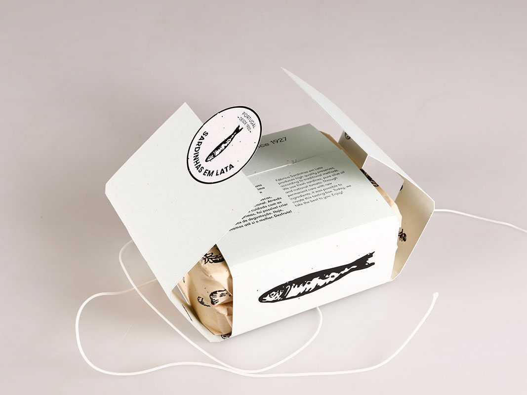 Sardinhas em Lata, identidad y packaging de Sofia Vieira