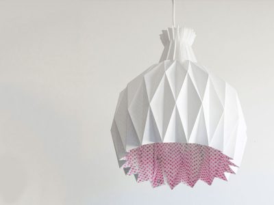 Shiro, origami y ecodiseño en las luminarias de Metrocuadrado Design