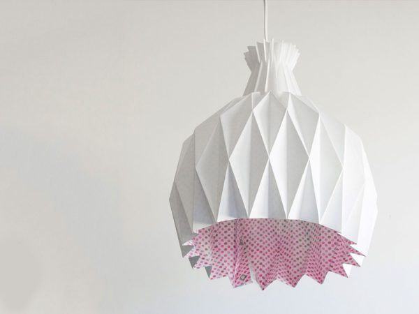 Shiro, origami y ecodiseño en las luminarias de Metrocuadrado Design