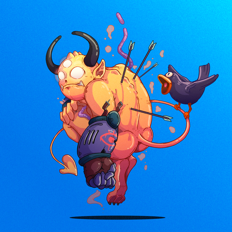 30 Days / 30 Characters, la serie diaria de ilustraciones de Nathaniel Rueda