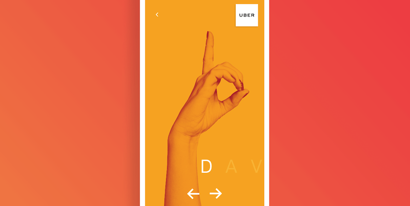 Uber lanza una web para aprender lenguaje de señas