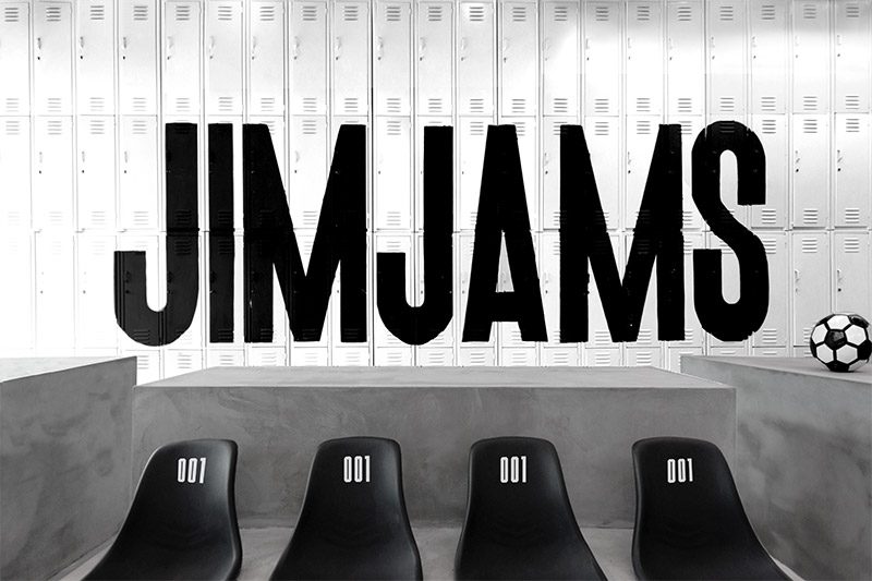 JimJams, la marca deportiva con branding e interiorismo de Anagrama