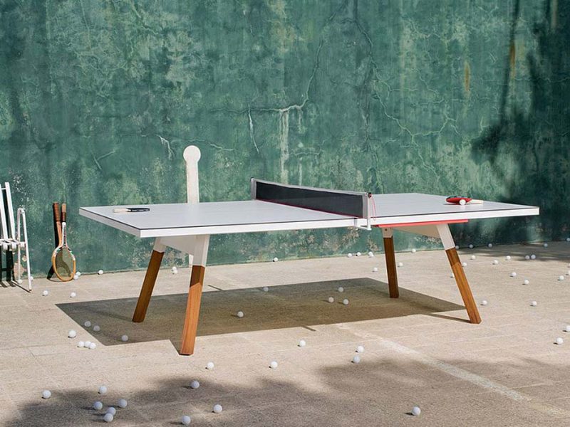 You and Me, la mesa de ping-pong versátil de Antoni Pallejà Office