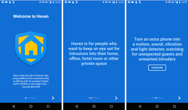 Edward Snowden presenta Haven, una aplicación móvil y sistema de vigilancia