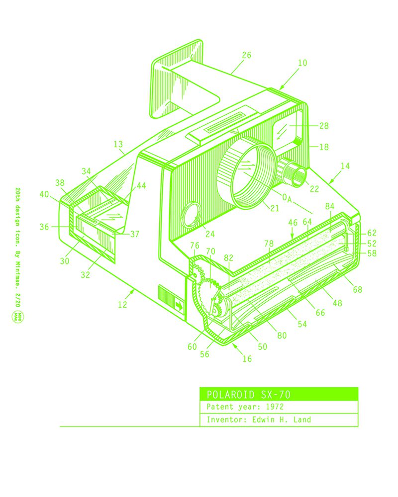 Minimae moderniza los iconos del diseño Industrial del siglo XX