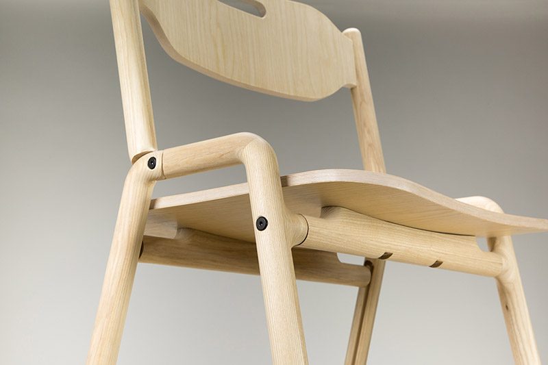 Native Folding Chair, la silla compacta de Joe Parker