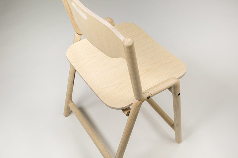 Native Folding Chair, la silla compacta de Joe Parker