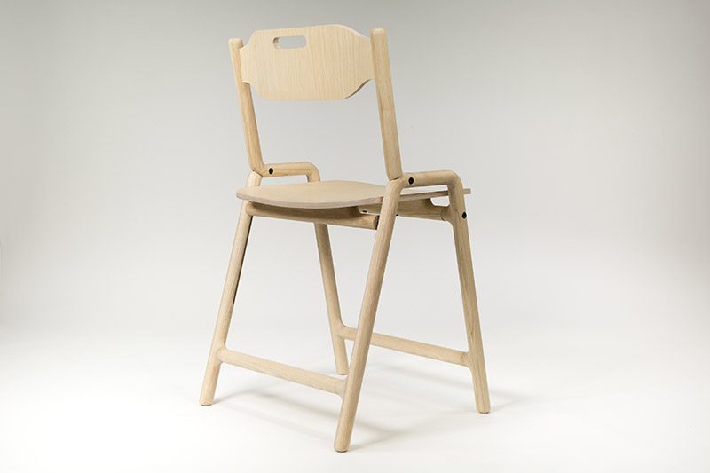 Native Folding Chair, la silla compacta de Joe Parker