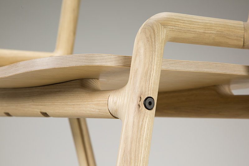 Native Folding Chair, la silla compacta de Joe Parker