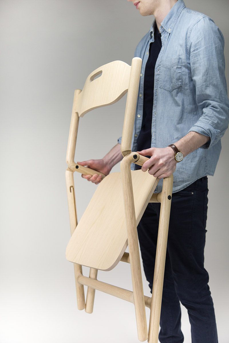 Native Folding Chair, la silla compacta de Joe Parker