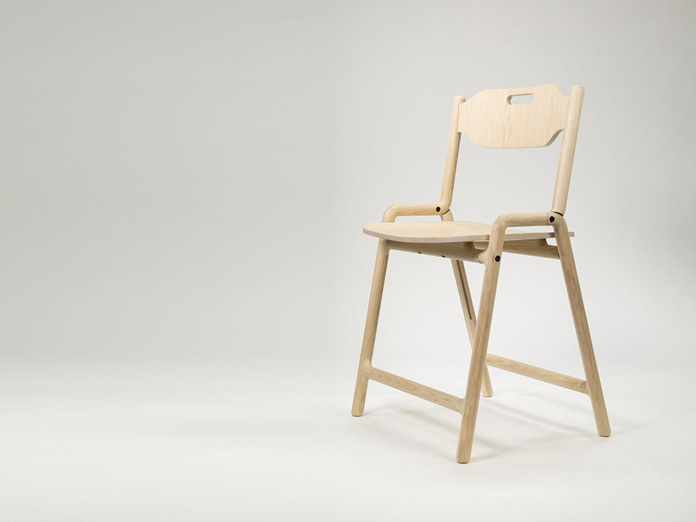 Native Folding Chair, la silla compacta de Joe Parker