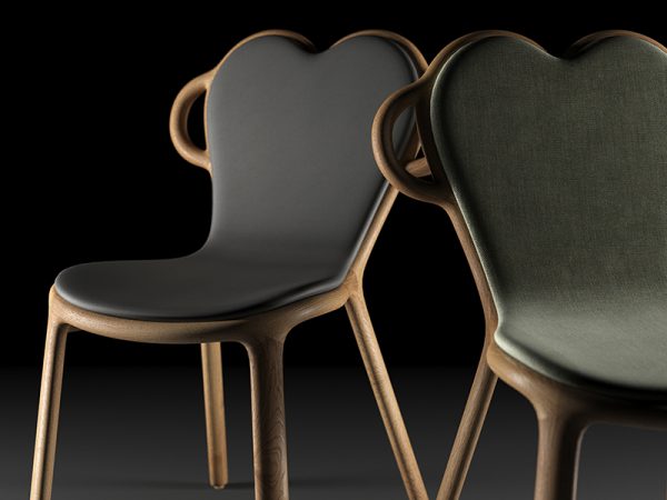 Wilds Chair, curvas orgánicas en la silla de TsarukAhmadova