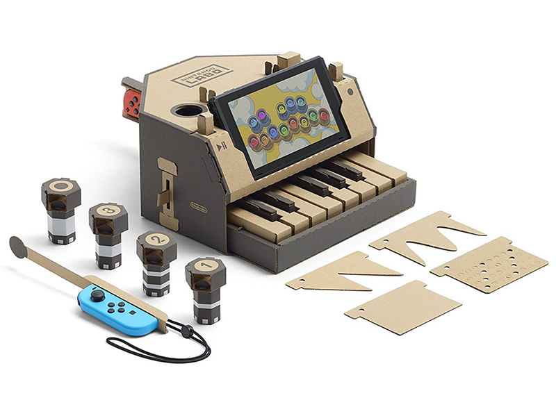 Nintendo Labo: juguetes interactivos que aúnan software y cartón