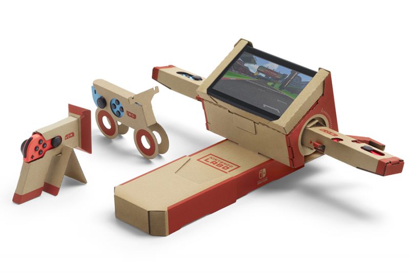 Nintendo Labo: Juguetes interactivos que aúnan software y cartón