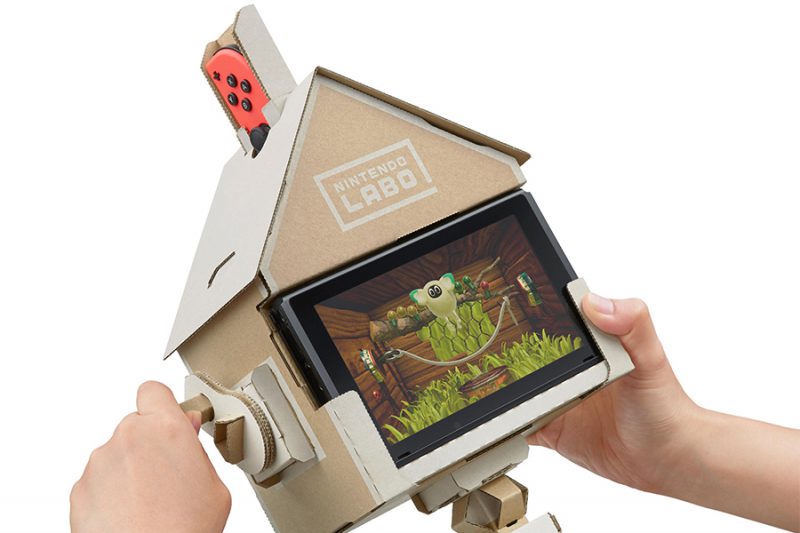Nintendo Labo: Juguetes interactivos que aúnan software y cartón