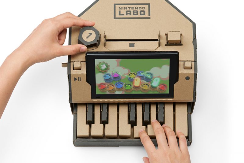 Nintendo Labo: Juguetes interactivos que aúnan software y cartón