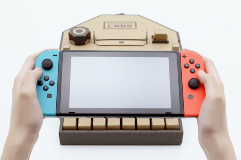 Nintendo Labo: Juguetes interactivos que aúnan software y cartón