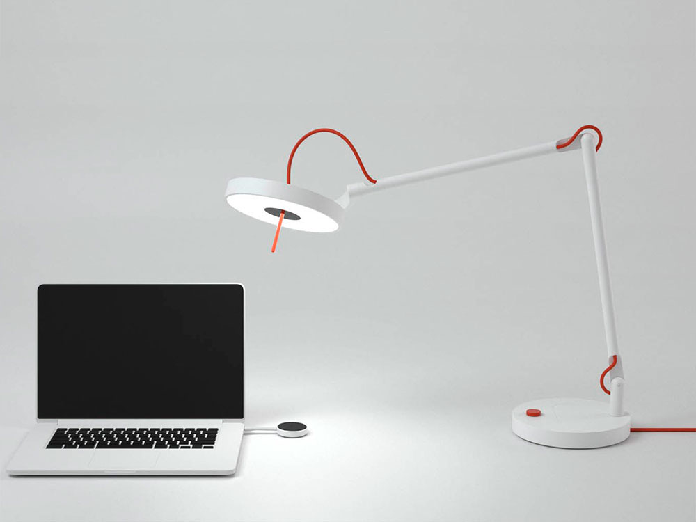 MyLiFi, de Pierre Garner. Una lámpara que emite luz con internet