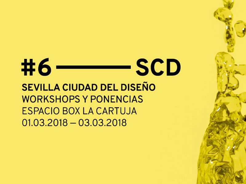 Del 1 al 3 de marzo llega la sexta edición de Sevilla Ciudad del Diseño.