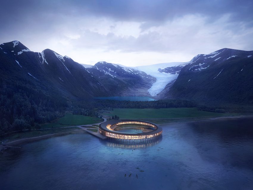 Svart Hotel de Snøhetta, el primer edificio «energéticamente positivo» del círculo polar ártico